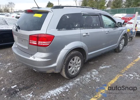 2017 Dodge Journey Se from USA, damaged, VIN 3C4PDCAB1HT673690